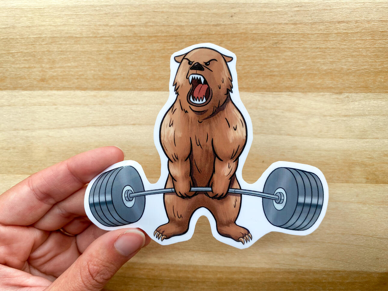 Bear Sticker